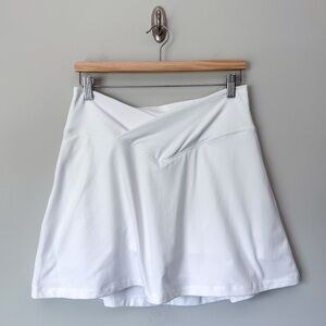 Victoria's Secret Pink White Tennis Skort